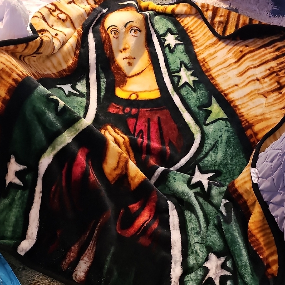 Virgin Mary Blanket